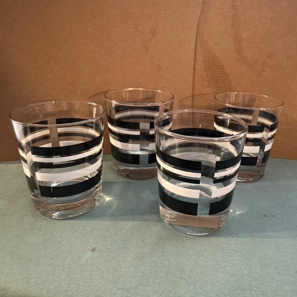 Vintage IKEA Goods Low Ball Glasses (4)